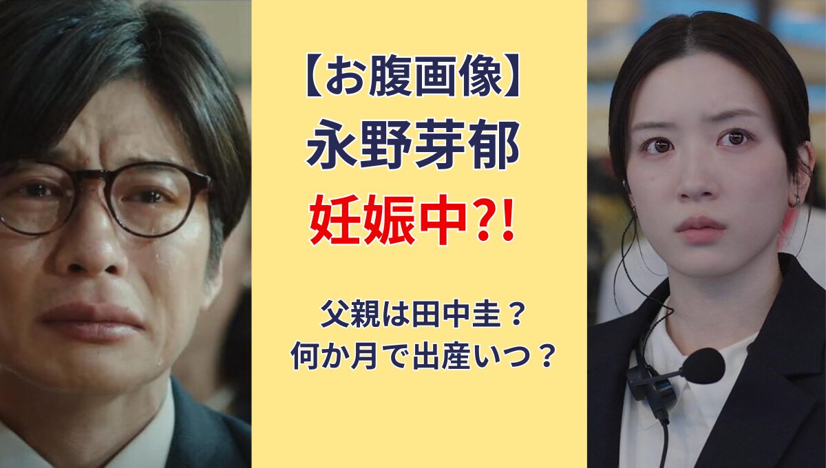 永野芽郁は妊娠してる?!何か月で出産はいつ？子供の父親は田中圭で確定？